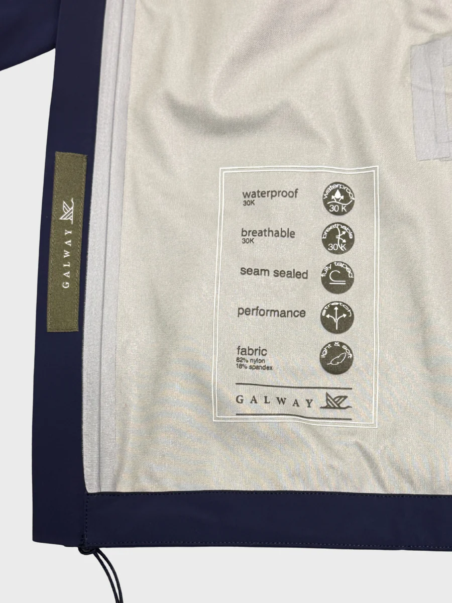 Clifden Golf Rain Jacket - Image 6